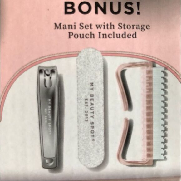 MY BEAUTY SPOT - NWT - Body Scrub Set. 6 Body Scrubs + Bonus Mani Set w/Case - Picture 10 of 13